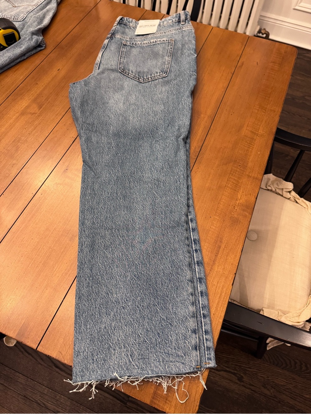 Garage Viintage Straight Cropped Jeans